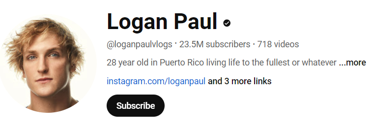 Logan Paul Youtube Revenue